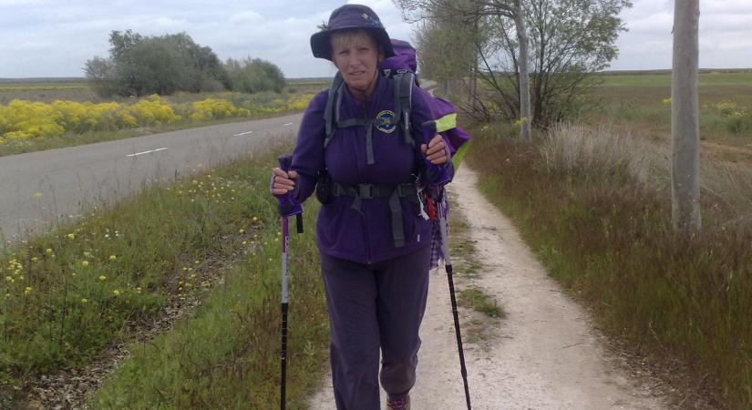 El Camino 60 felett: Lila Márti egyedül sétálta le a 800 kilométert, most 80 felé újra menne