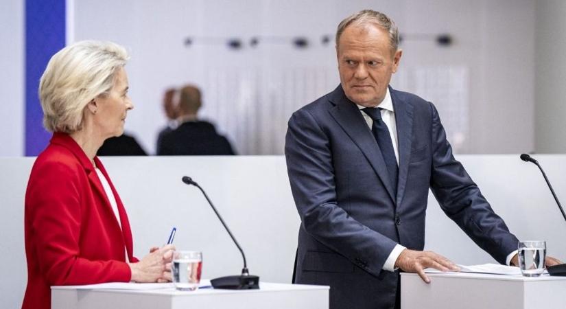 Financial Times-információ: Magyar Péter nem kapja meg azt Von der Leyentől, amit Tusk igen