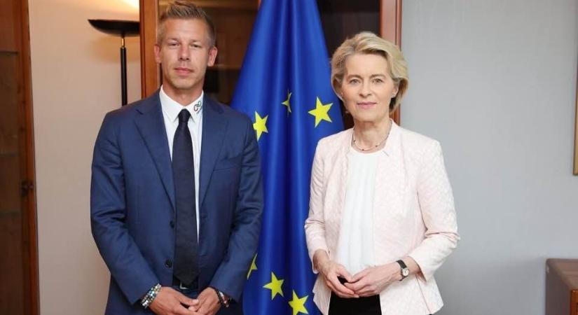 Magyar Péter az EU-s források feloldásáról egyeztetett telefonon Ursula von der Leyennel