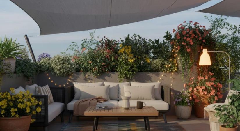 5 megoldás kis teraszokra, amitől azonnal prémium hatású lesz – még a legkisebb tér is