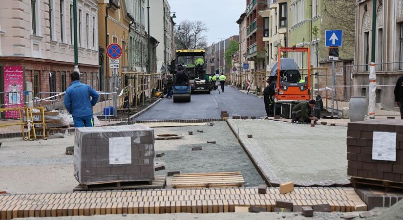Célegyenesben a Gogol utca felújítása: megvan, mikor áll vissza a forgalom