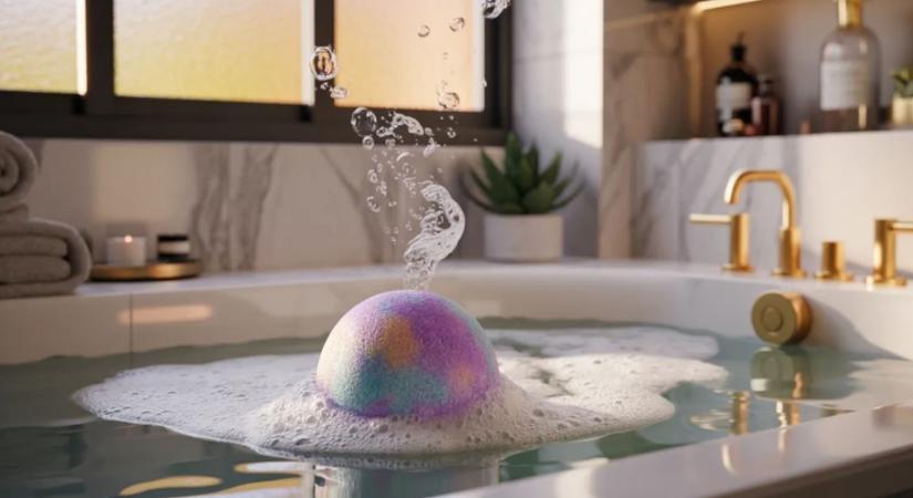 A fürdőgolyó foltja, ami tönkreteszi a kádat – és amit szinte mindenki rosszul tisztít