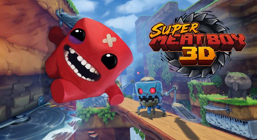 Térben elhelyezett (és ledarált) húskocka: Super Meat Boy 3D teszt