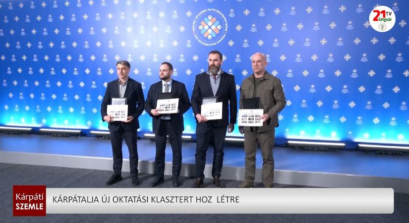 Kárpátalja új oktatási klasztert hoz létre (videó)