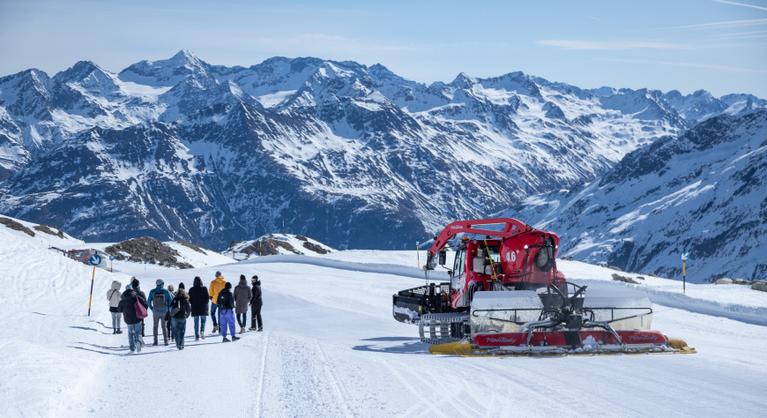 Elképesztő megoldásra bukkantunk az Alpokban, így készítenek mesterséges havat