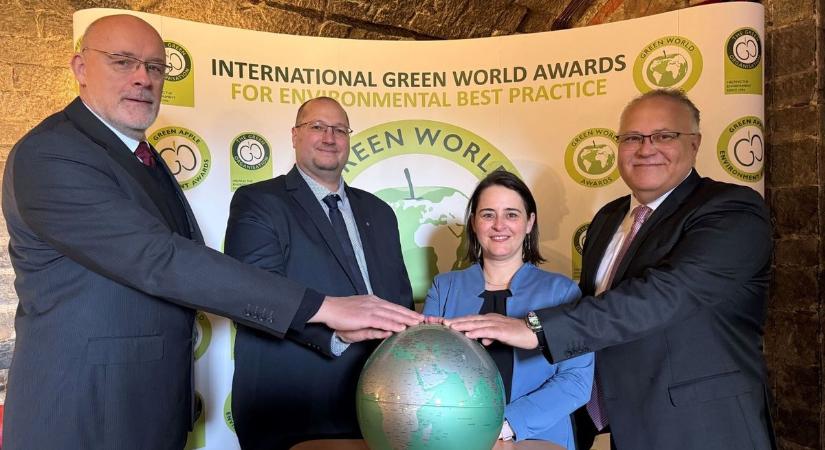 Világszínvonalú elismerést kapott a Soproni Egyetem Cardiffban, Walesben