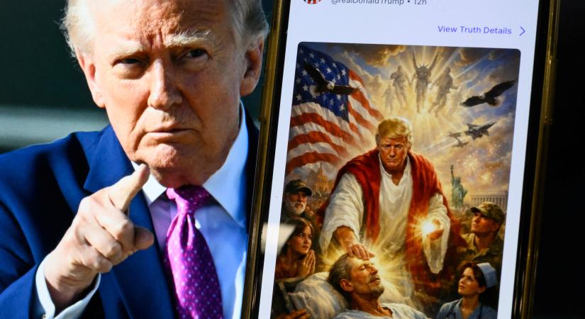 Jézusabb Jézusnál, pápább a pápánál Donald Trump, de van, aki nála is elvakultabban idézi a kereszténységet Washingtonban