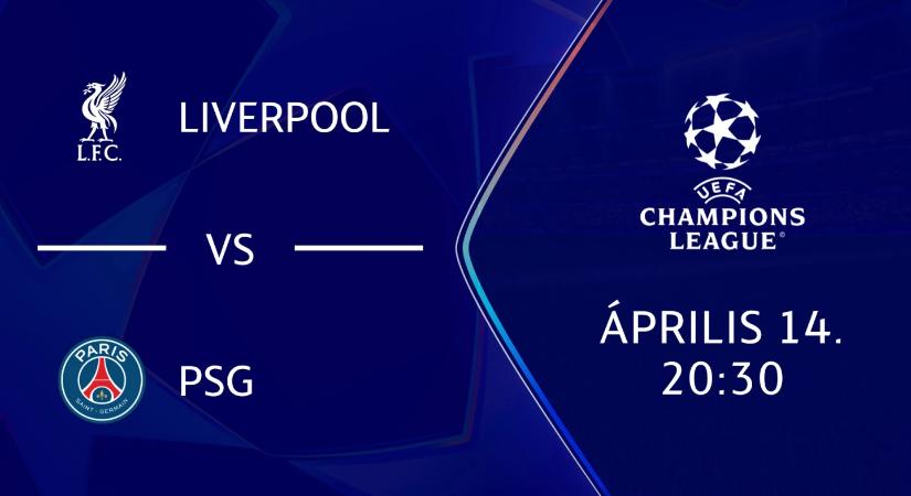 Érdekel a Liverpool-PSG? Így nézheted online a visszavágót!