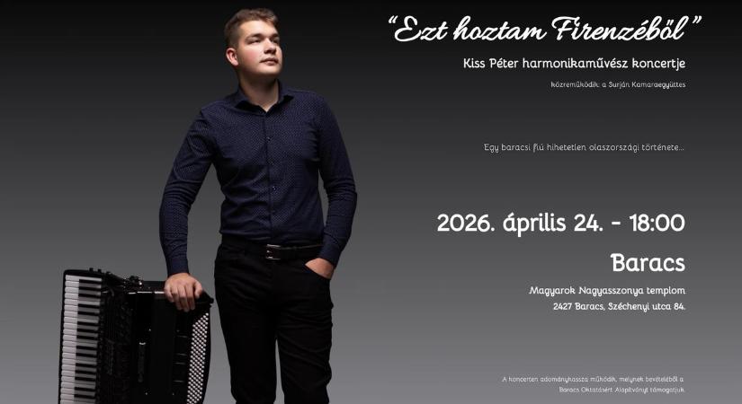 Olasz dallamok, baracsi szív – koncert, amit nem érdemes kihagyni