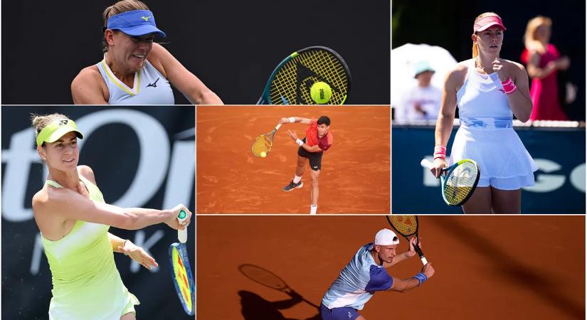 Öt magyar biztos főtáblán egyesben a Roland Garroson