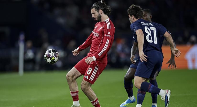 Bajnokok Ligája-negyeddöntő: Liverpool-PSG (élő)