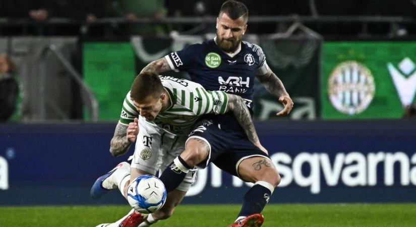 Hátrányból fordított a Fradi, már nem játszott kevesebbet a riválisnál