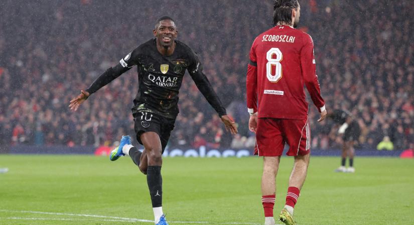BL: nem tudott csodát tenni a Liverpool, simán jutott az elődöntőbe a PSG – videóval