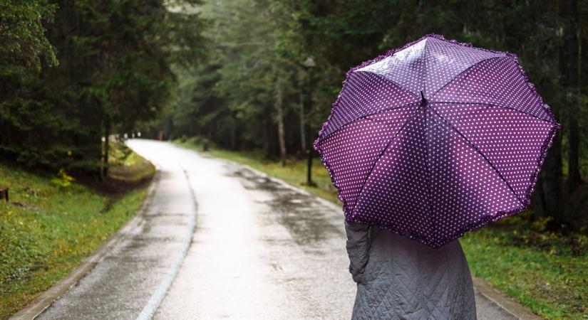 Az esernyő lesz a legjobb barátunk: Csapadékos időjárás érkezik!