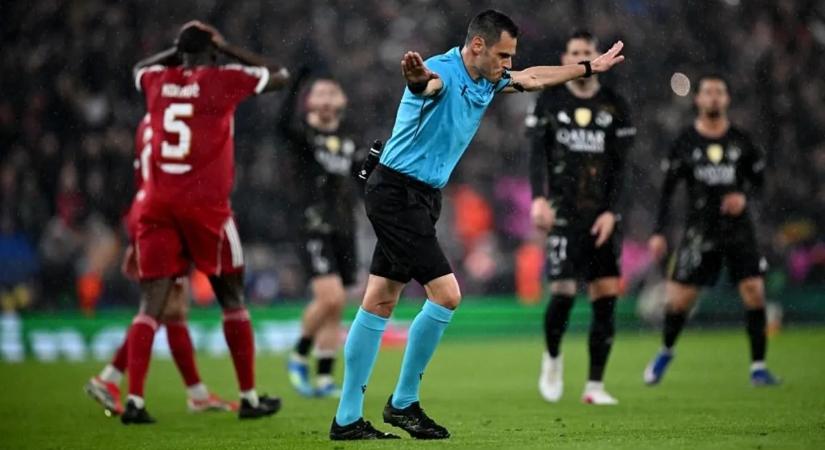 Káosz a Liverpool-PSG rangadón: mit mutatott a videobíró?