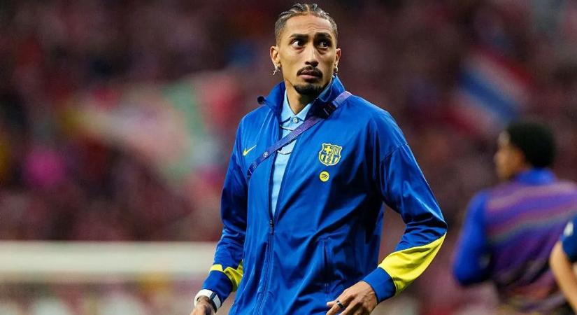 Raphinha hihetetlen játékvezetői döntésekről beszélt a Barcelona kiesése után