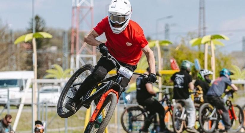 Éles Roland ezüstérmes a Pannon Pump Track Kupasorozat nyitányán