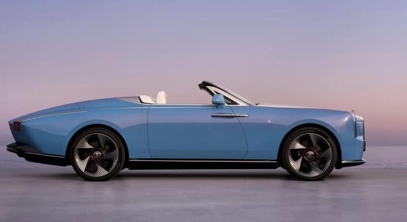 Végtelenül hosszú, de csak 2 személyes a legújabb überluxus Rolls-Royce