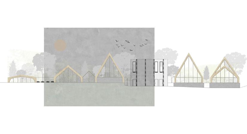 Balneáris központ Szejkefürdőn – a táj és helyi fürdőkultúra kortárs újraértelmezése