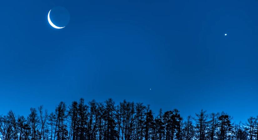 Látványos égi együttállás várható április 19-én