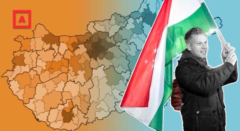 Fellázadó magyar vidék: hazai pályán verte meg a Tisza a Fideszt, a legfideszesebb kerületekben álltak át legtöbben