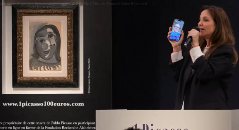 Picasso-festményt nyert egy jótékonysági árverésen egy francia mérnök