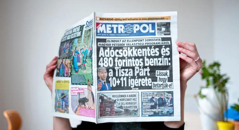 Földiekkel játszó égi tünemény: a Tisza-párt programja a Metropol hasábjain