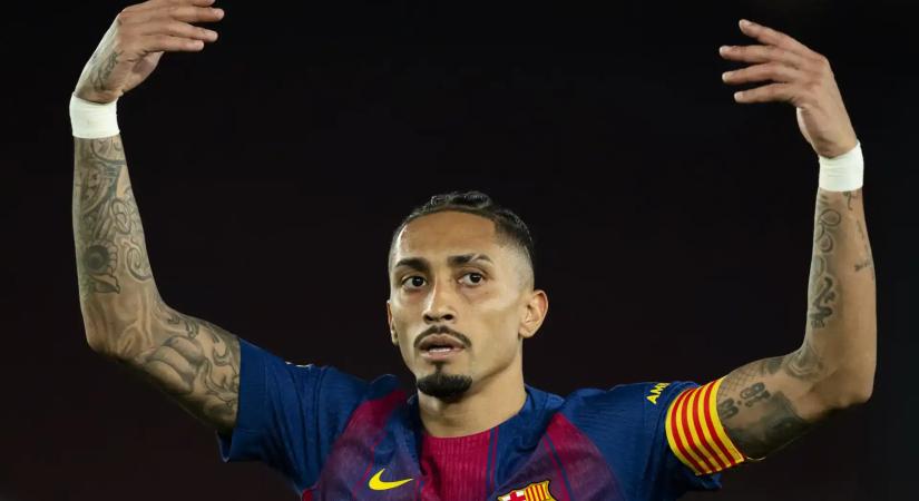 Botrány a BL-ben: „Ezt a meccset ellopták!” – Raphinha kiakadt a Barca kiesése után