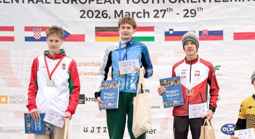 Érmek a Közép-Európai Tájfutó Kupáról