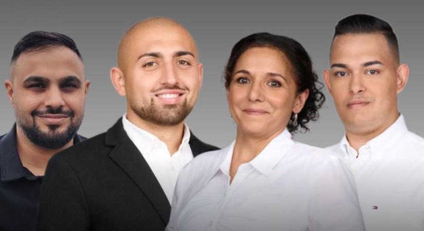 Négy tiszás roma képviselő a Parlamentben