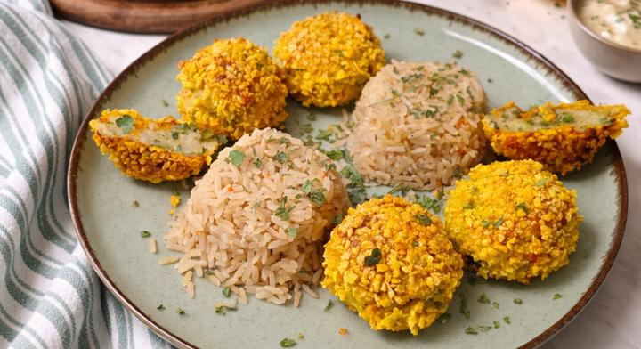 Sütőben sült zöldségfasírt: kívül ropogós, belül puha