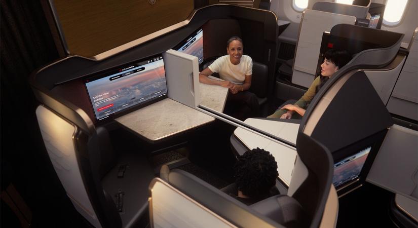 Bemutatta A321XLR és 787-10 gépeinek prémium kabinját az Air Canada