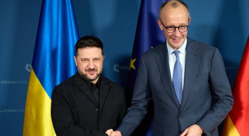 Ukrajna és Németország újabb segélycsomagokról állapodott meg, beleértve a légvédelmet