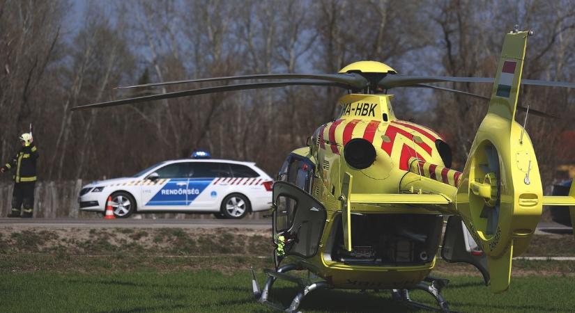 Késelés Baranyában: kiderült, hogy kit támadtak meg, mentőhelikopterrel szállították kórházba
