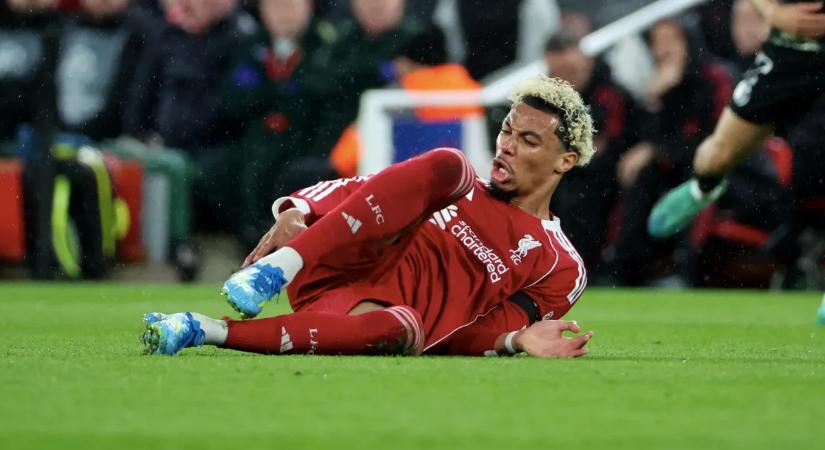 Óriási csapás, 1 év kihagyást jósolnak a Liverpool sztárjának