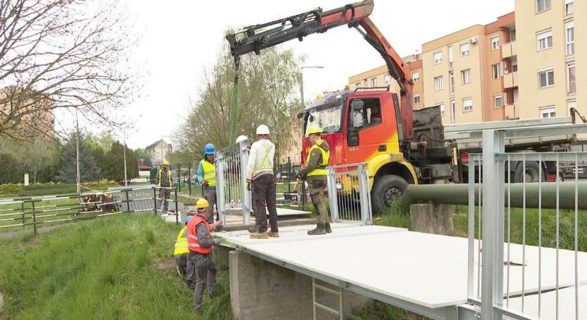 Új híd épül a zalai városban, egy hétig lezárják a forgalom elől