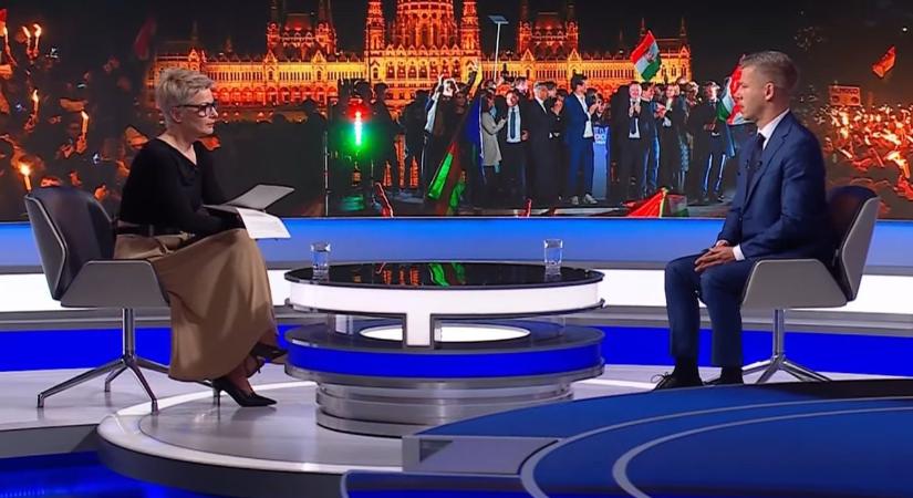 A közmédiánál még mindig tart a NER: ellenséges módon fogadták Magyar Pétert