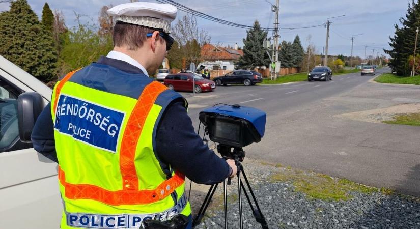 Figyelem, autósok! Teljes razzia van Vasban, mindenkit mérnek