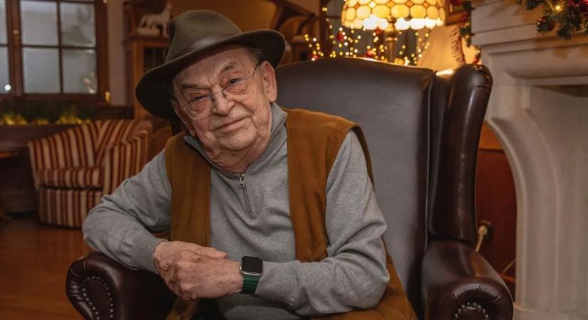 A ma 92 éves Bodrogi Gyula amondó: Még jöhet 5 esztendő