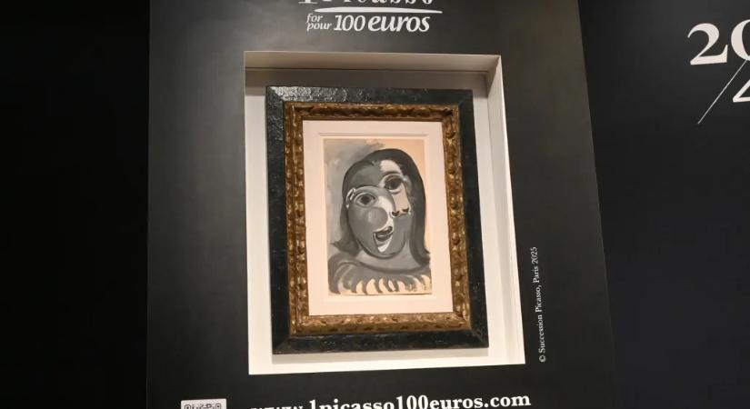 Egymillió euró értékű Picasso-festményt nyert valaki egy százeurós szelvénnyel