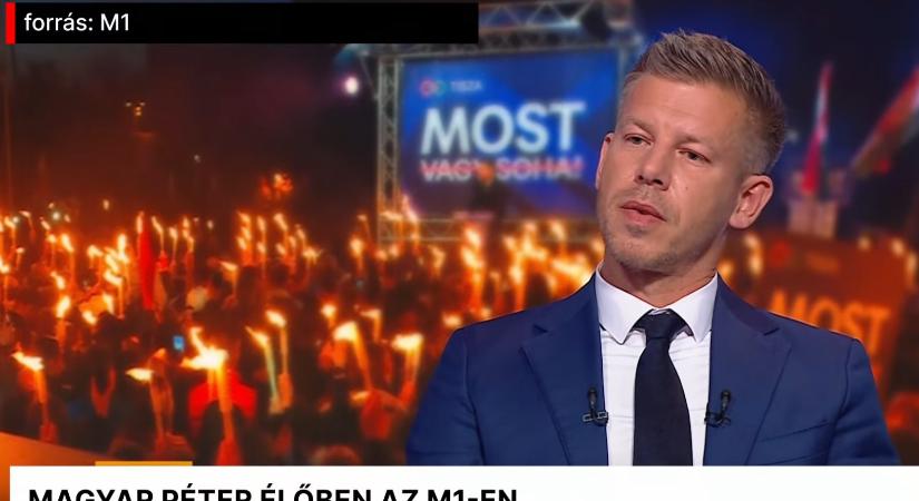 Már nem kell sokáig kibírni – mondta Magyar Péter a közmédia munkatársainak