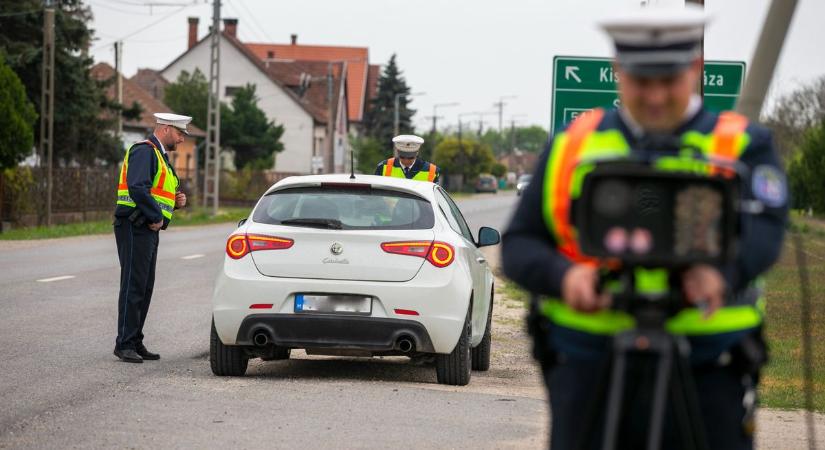 Speedmarathon: itt vannak a helyszínek, ahol biztosan mérnek a rendőrök a héten – fotók, videó