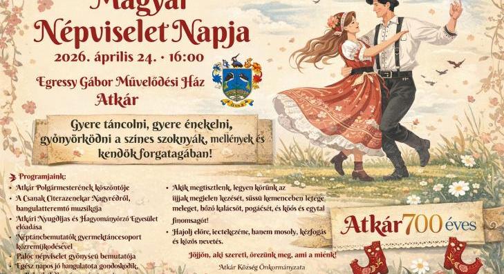 Magyar Népviselet Napja Atkáron 