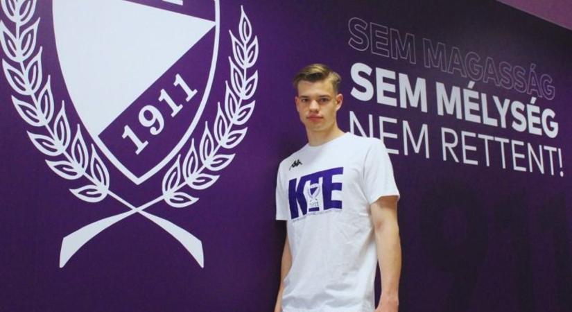 Profi szerződést kapott a KTE fiatalja