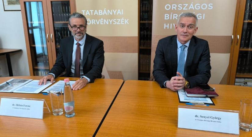 Nincs többé várakozás? – Látványosan felpörgette az ítélkezést a Tatabányai Törvényszék