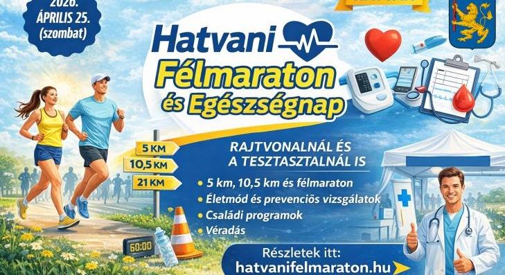 Futás és egészségnap Hatvanban 
