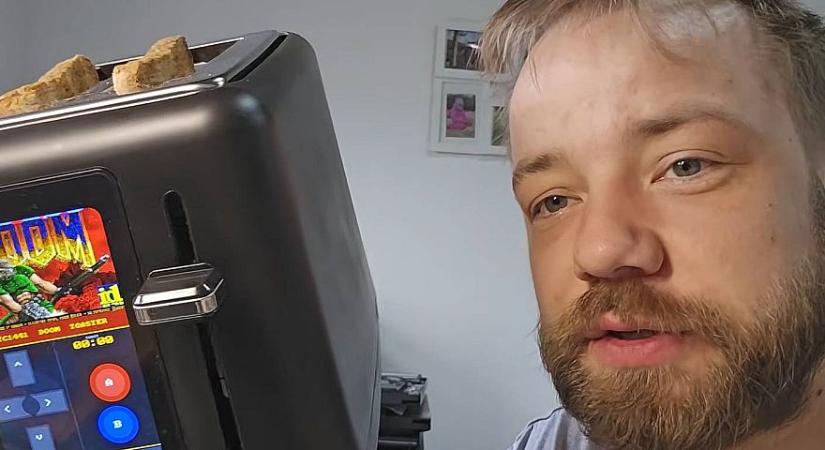 Kenyérpirítóra is felhekkelték a Doom-ot - és van benne egy "csavar" is