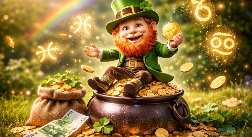 Egy tonna szerencsét hoz a szerencse manó ennek a 4 csillagjegynek április 16-tól