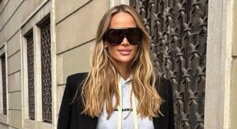 Zimány Linda legújabb szettje a bizonyíték: a kényelmes is lehet sikkes