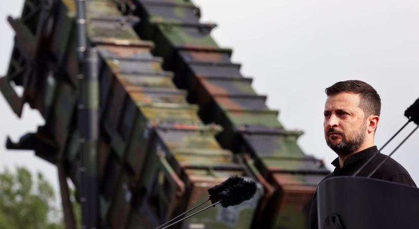 Zelenszkij szerint hiány van Patriot rakétákból